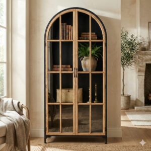 Schrank Mardilly braun/schwarz