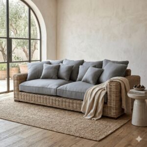 Sofa Rimini braun/grau