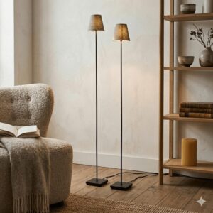 Stehlampe 2er Set Tacoma Khaki