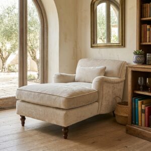 Chaiselongue Isa creme